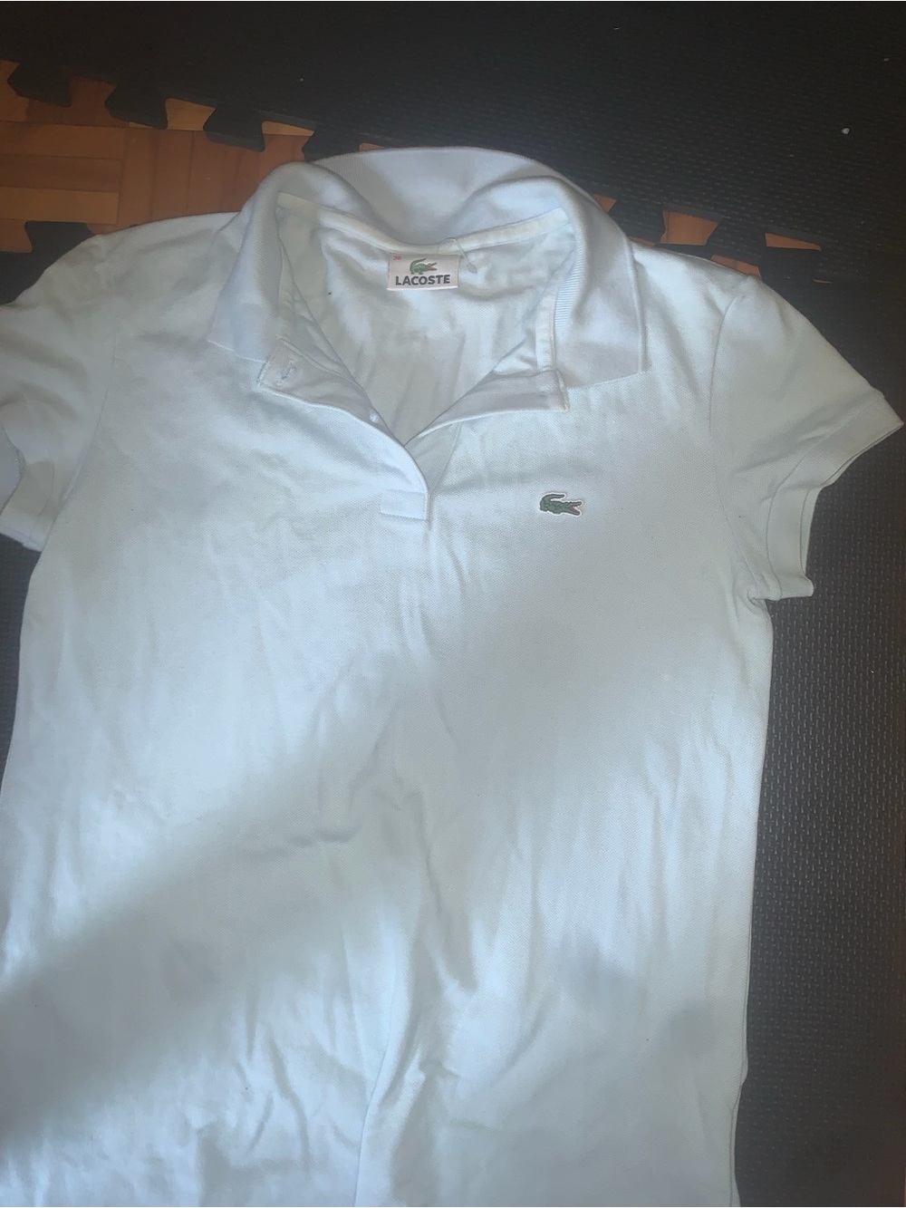 Lacoste light teal Polo Shirt with Crocodile Logo - Picture 6 of 7